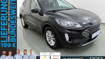 Obsidianschwarz metallic Gebraucht 2021 Ford Kuga Titanium SUV | 17.980 € (Fairer Preis)
