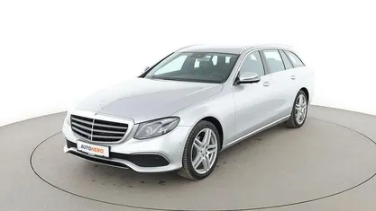 Usata Mercedes E220 Exclusive 194 CV (142 kW) 2018 Argento Station wagon