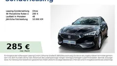 Midnight schwarz metallic Gebraucht 2024 Seat Leon FR Kombi | 28.990 € (Fairer Preis)