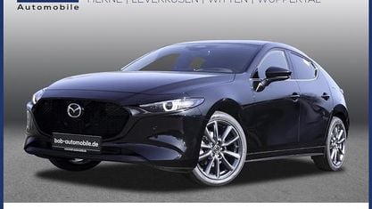Neu Mazda 3 Exclusive-Line 140 PS (102 kW) 2025 Jet black Limousine