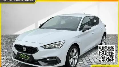 Gebraucht Seat Leon FR 204 PS (150 kW) 2021 Nevada weiß Limousine