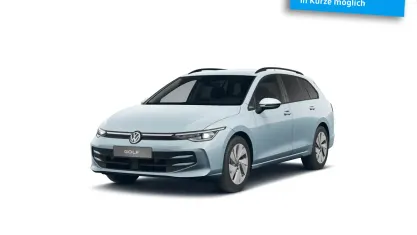 Neu VW Golf VIII Life 150 PS (110 kW) 2026 Crystal ice blue metallic Kombi