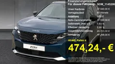 Met. celebes blau Gebraucht 2024 Peugeot 5008 Allure Van / Kleinbus | 37.540 € (Superpreis)