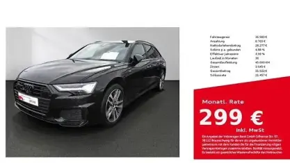 Brugt Audi A6 S-Line 299 HK (219 kW) 2022 Sort Stationcar
