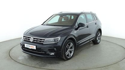 Używany VW Tiguan Highline 240 KM (176 kW) 2017 Czarny SUV