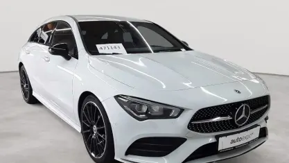 Gebraucht Mercedes CLA220 AMG 191 PS (140 kW) 2023 Digitalweiß metallic Coupé