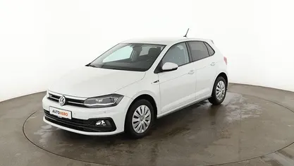 Gebraucht VW Polo Highline 95 PS (69 kW) 2019 Weiß Limousine