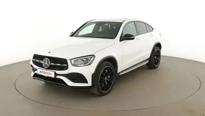 Gebraucht Mercedes GLC300e AMG line 2021 Weiß Coupé