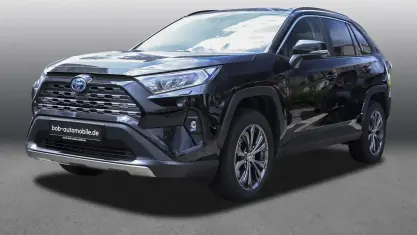 Gebraucht Toyota RAV4 Hybrid Team 218 PS (160 kW) 2024 Tiefschwarz mica metallic SUV