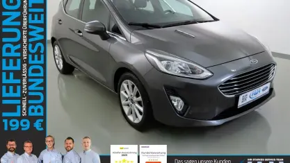 Gebraucht Ford Fiesta Titanium 101 PS (74 kW) 2018 Magneticgrau Kleinwagen