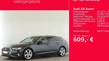 Manhattangrau metallic Gebraucht 2023 Audi A6 Sport Kombi | 38.449 € (Fairer Preis)