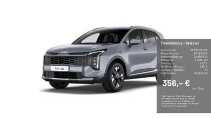 Silber Neu 2025 Kia Sportage Comfort SUV | 34.890 € (Fairer Preis)