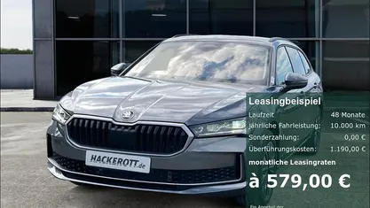 Neu Skoda Superb Selection 204 PS (150 kW) 2025 Grau Kombi