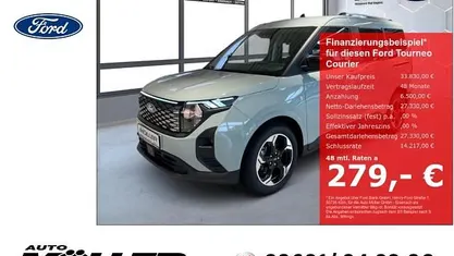 Neu Ford Tourneo Courier Titanium 100 kW (136 PS) 2026 Grau Van / Kleinbus