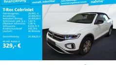 Gebraucht 2025 VW T-Roc Cabriolet Goal Cabrio | 29.990 € (Superpreis)