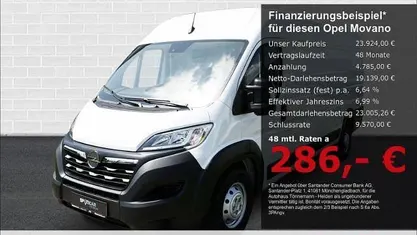 Gebraucht Opel Movano 140 PS (102 kW) 2024 Weiß Van