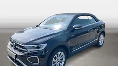 Schwarz Gebraucht 2024 VW T-Roc Cabriolet Style Cabrio | 26.222 € (Superpreis)