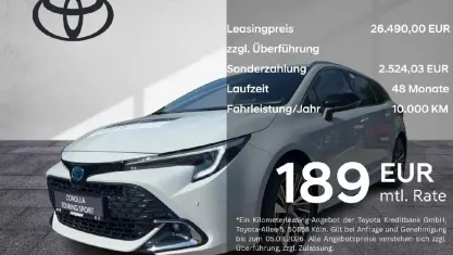 Neu Toyota Corolla 178 PS (130 kW) 2025 Dynamicgrau Limousine