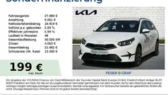 Deluxe weiss Neu 2025 Kia Ceed Sportswagon Spirit Kombi | 27.980 € (Fairer Preis)