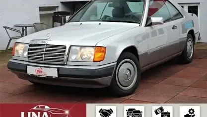 Brugt Mercedes 230 132 HK (97 kW) 1991 Sølv Coupe