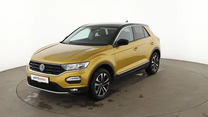Gelb Gebraucht 2021 VW T-Roc United SUV | 24.830 € (Fairer Preis)