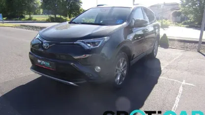 Gebraucht Toyota RAV4 Hybrid 197 PS (144 kW) 2019 Purple (mysticschwarz mica) SUV