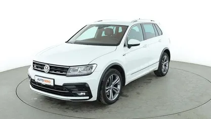 Weiß Gebraucht 2019 VW Tiguan Highline SUV | 26.060 € (Fairer Preis)