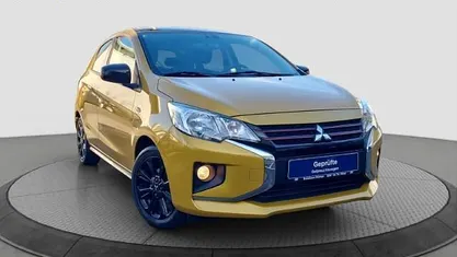 Gebraucht Mitsubishi Space Star Spirit+ 80 PS (58 kW) 2021 Gelb Kleinwagen