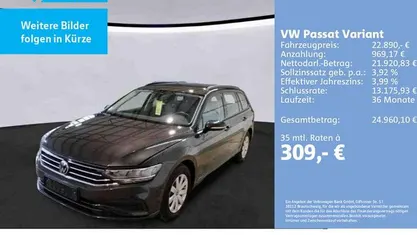 Mangangrau metallic Gebraucht 2022 VW Passat Conceptline Kombi | 22.890 € (Fairer Preis)