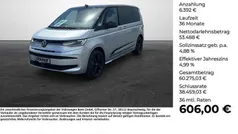 Reflexsilber metallic Neu 2025 VW T7 Edition Van | 59.880 € (Guter Preis)