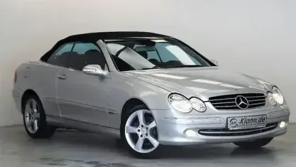 Gebraucht Mercedes CLK200 Avantgarde 163 PS (119 kW) 2005 Silber Cabrio