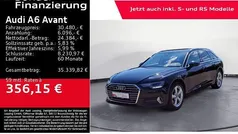 Mythosschwarz metallic Gebraucht 2022 Audi A6 Ambiente Kombi | 30.480 € (Guter Preis)