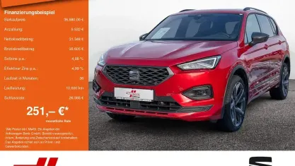 Gebraucht Seat Tarraco FR 200 PS (147 kW) 2023 Rot / kingsrot SUV