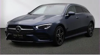 Blau Gebraucht 2022 Mercedes CLA250e Shooting Brake AMG Kombi | 26.940 € (Fairer Preis)