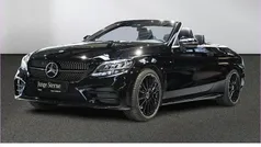 Unilack schwarz Gebraucht 2021 Mercedes C300 AMG Cabrio | 39.450 € (Fairer Preis)