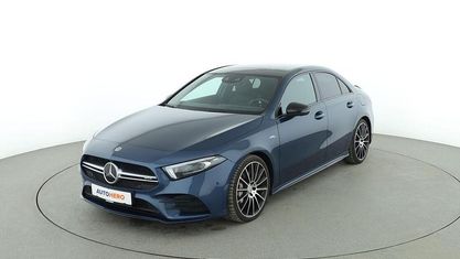 Brugt Mercedes A35 AMG AMG 306 HK (225 kW) 2020 Blå Sedan