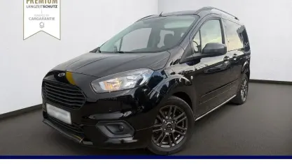 Gebraucht Ford Tourneo Courier Sport 101 PS (74 kW) 2019 Schwarz Van / Kleinbus