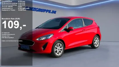 Gebraucht Ford Fiesta Trend 71 PS (52 kW) 2019 Rot uni Kleinwagen