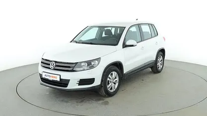 Gebraucht VW Tiguan Trendline 2016 Weiß SUV