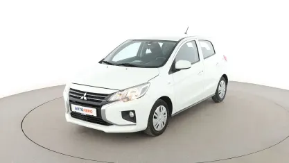 Gebraucht Mitsubishi Space Star Basis 71 PS (52 kW) 2020 Weiß Kleinwagen