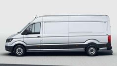 Indiumgrau metallic Neu 2025 VW Crafter Van | 41.980 € (Fairer Preis)