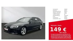 Mythosschwarz metallic Gebraucht 2023 Audi A4 S-Line Kombi | 36.880 € (Superpreis)