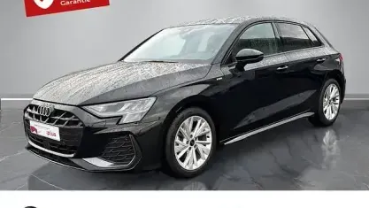 Używany Audi A3 S-Line 150 KM (110 kW) 2025 Czarny Sedan/Limuzyna