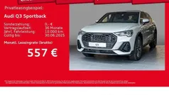 N8 tausilber metallic Gebraucht 2025 Audi Q3 S-Line SUV | 44.791 € (Fairer Preis)