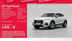 Gletscherweiß metallic Gebraucht 2025 Audi Q3 S-Line SUV | 39.229 € (Superpreis)