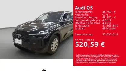 Gebraucht Audi Q5 Sport 204 PS (150 kW) 2025 Mythosschwarz metallic SUV