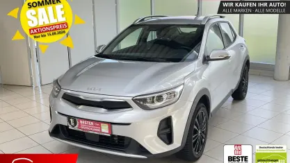 Gebraucht Kia Stonic Vision 120 PS (88 kW) 2021 (4ss) seidensilber met. SUV