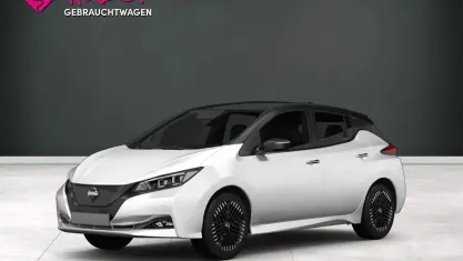 Gebraucht Nissan Leaf Tekna 160 kW (218 PS) 2023 Weiß Kleinwagen