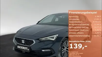 Gebraucht Seat Leon XCELLENCE 150 PS (110 kW) 2022 Grau Limousine
