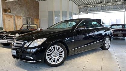 Używany Mercedes E350 231 KM (169 kW) 2010 Czarny Kabriolet